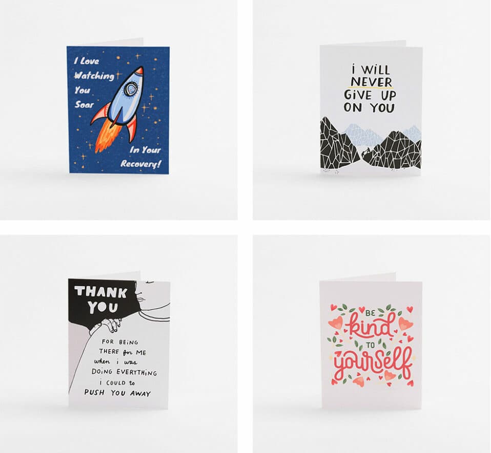 Recovery Cards Project - A featured project image showcasing the section details, design elements, and visual highlights.