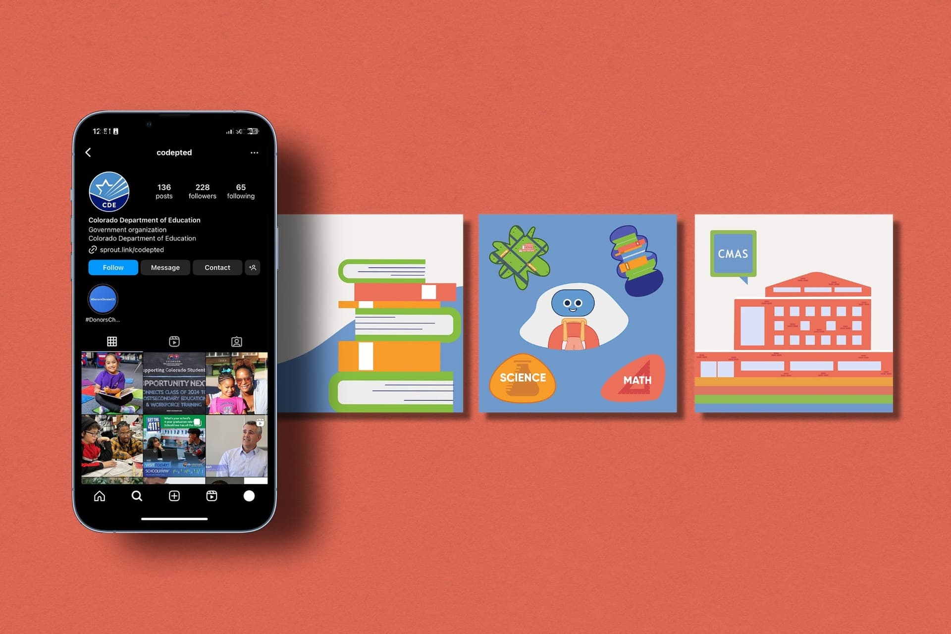 Solutions - A featured project image showcasing the section details, design elements, and visual highlights.